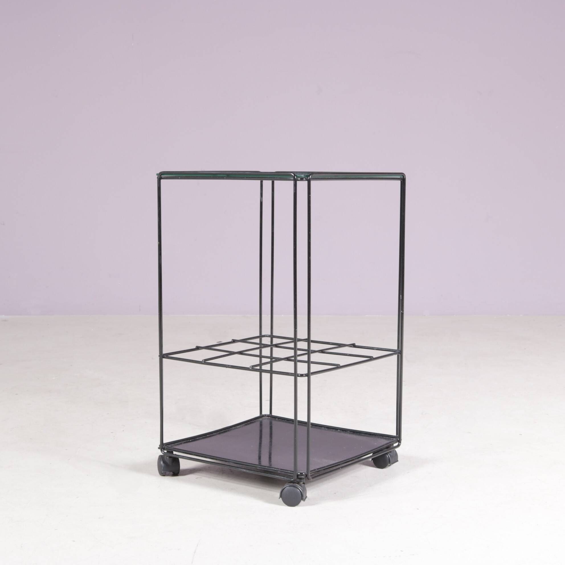 1970s Bar table / trolley Max Sauze Studio Sauze France