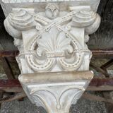 Console mural / Corbeau en stuc