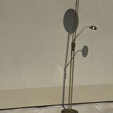 Lampadaire doré à liseuse led