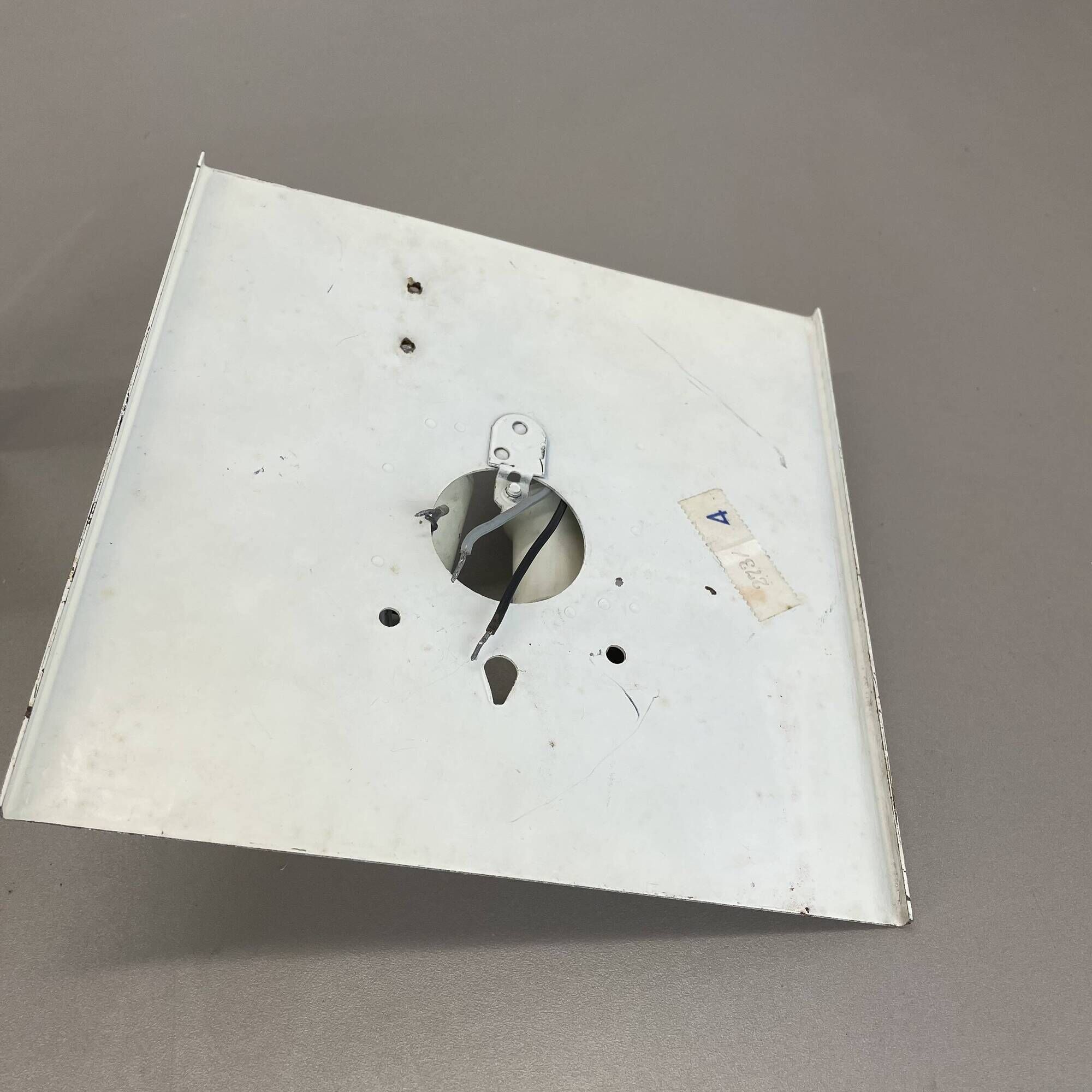 rare cubic Charlotte Perriand LES ARCS Style Wall Light by COSACK, Germany