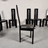 10 chairs by Pietro Costantini, Italy 80s
