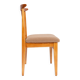 Mid-Century Bouclé Lounge Chair, Light Wood, M. Zielinski, Europe 1960s
