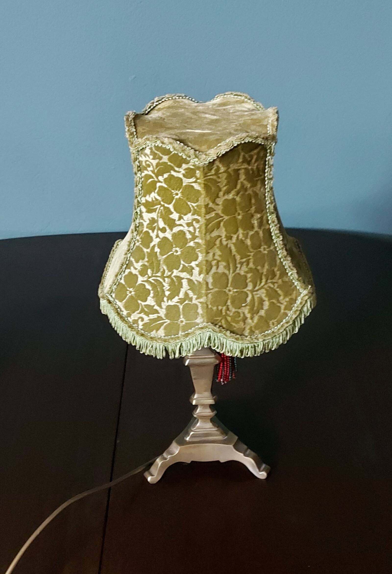 Lampe de cabinet art déco en laiton