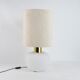 Pair of vintage opaline glass lamps, Limburg, 1968