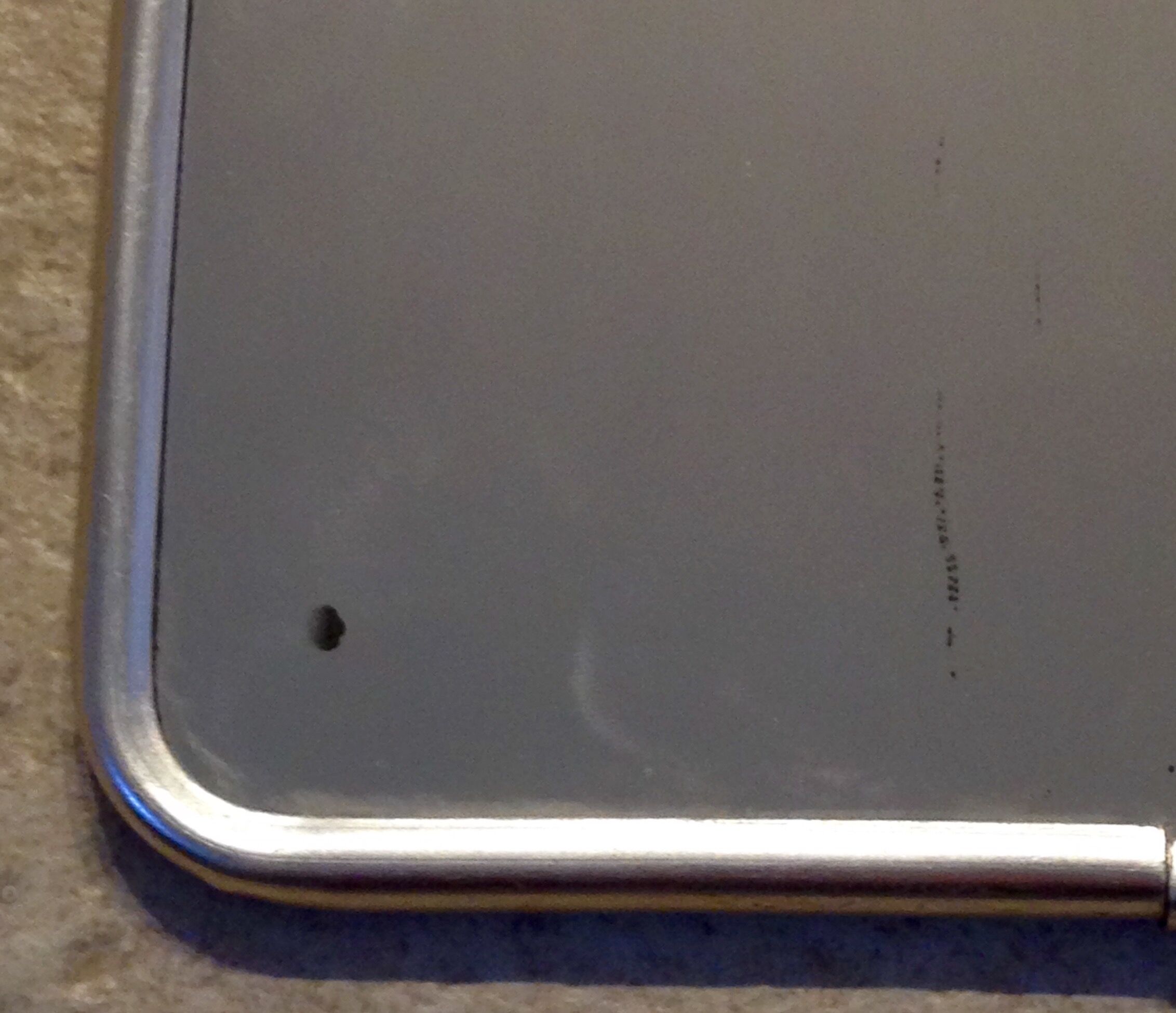 Mirror Barber vintage 20 X 15cm