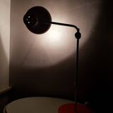 1970s orange metal desk lamp