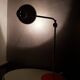 1970s orange metal desk lamp