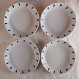 Jean Picart le Doux soup plates for Air France