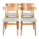 4 Findhal chairs - Denmark 1950s