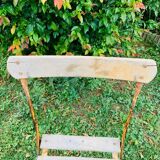 Ensemble de 4 chaises de jardin pliantes