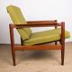 Danish Teak and fabric armchair by Børge Jensen & Sønner 1960