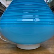 Lampe - Barbini - Murano bleu - années 70