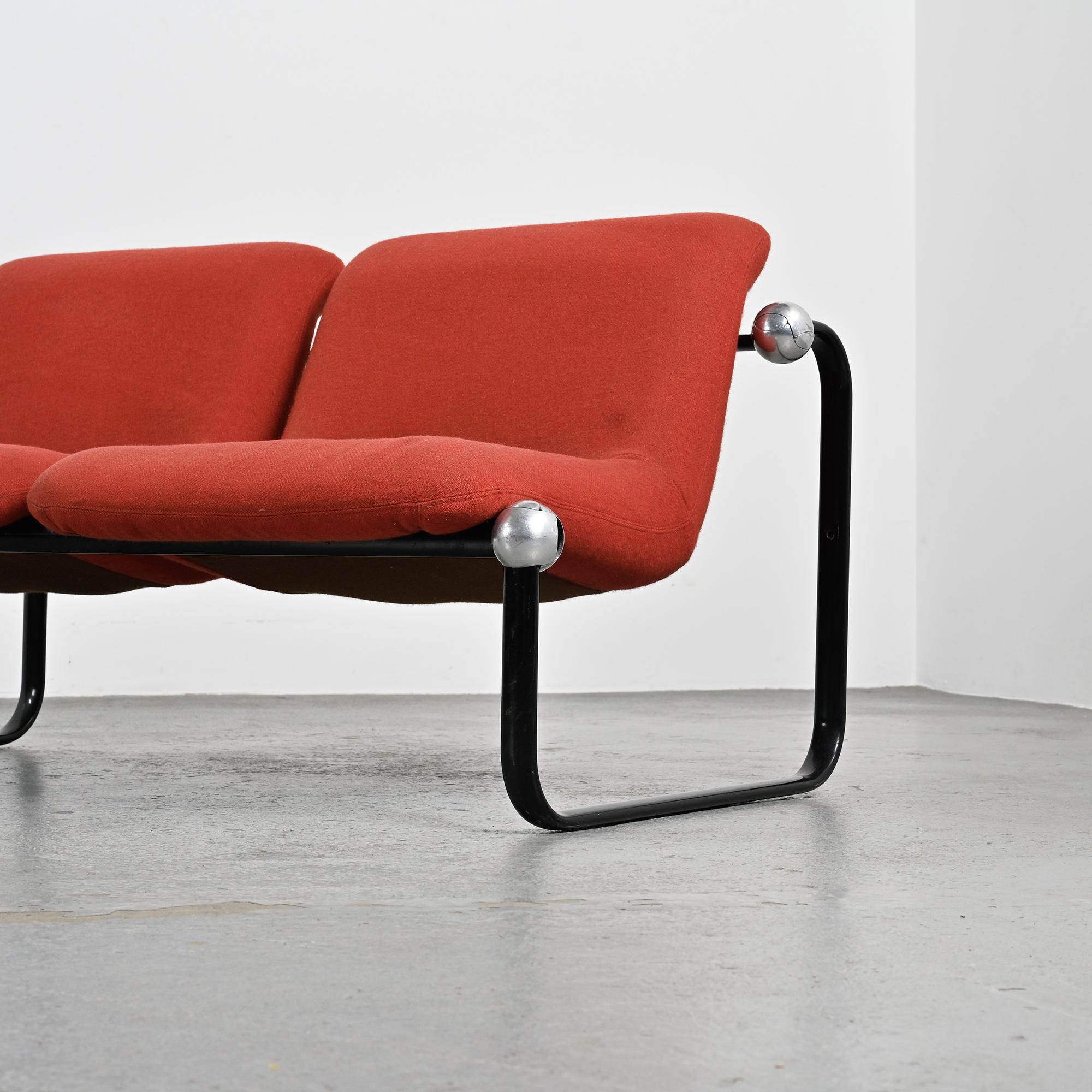 Banquette deux places par Marc Held pour Airborne, France, vers 1970
