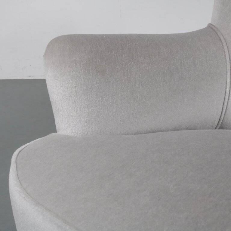 1950s Pair of Theo Ruth Lounge Chairs for Artifort, the Netherlands