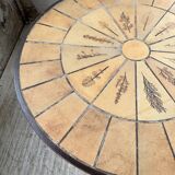 Herbier Capron ceramic dining table