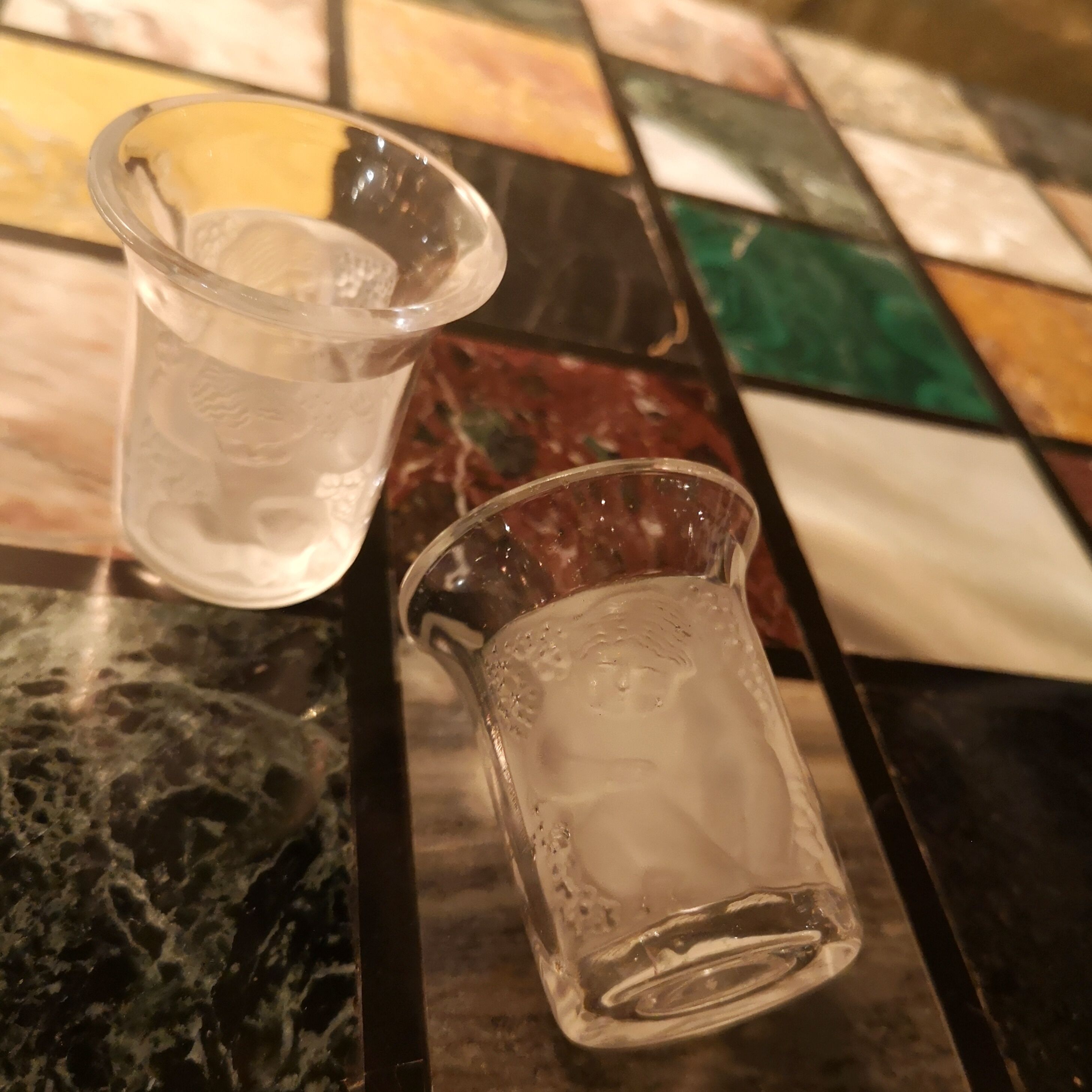 Lalique, Liqueur Glasses, «Children» collection