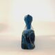 Vintage cat statue, Aldo Londi for Bitossi, Rimini blue series