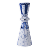 Candle holder in Delft blue