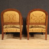 Paire de fauteuils de style art déco