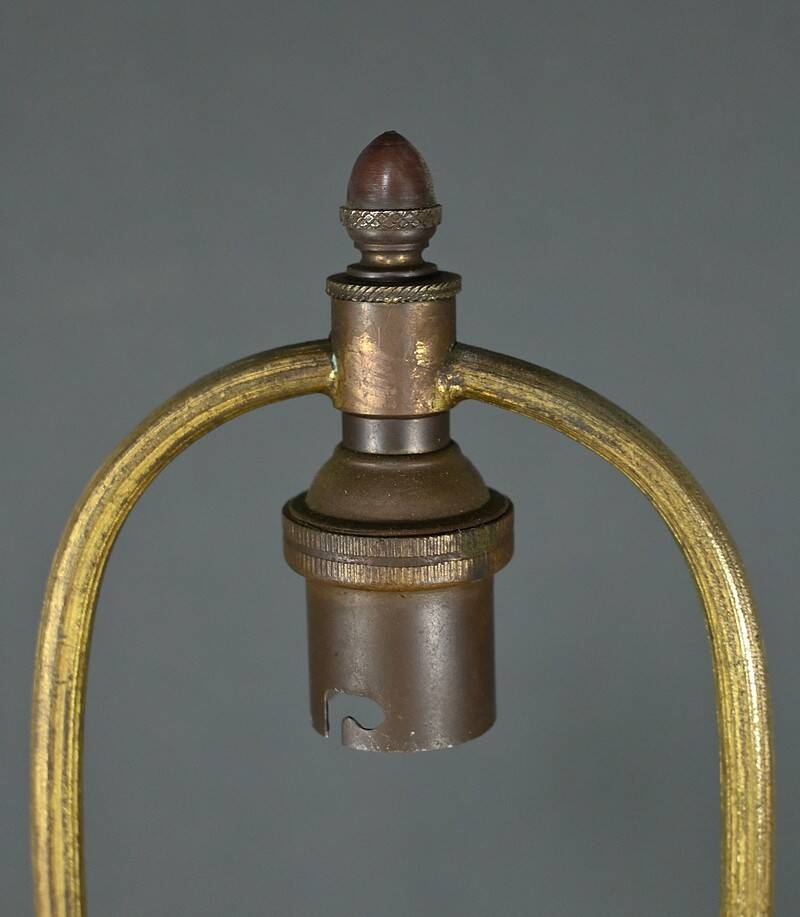 Important Marquetry Floor Lamp, Louis XV / Louis XVI Transition Style