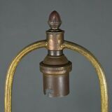 Important Marquetry Floor Lamp, Louis XV / Louis XVI Transition Style