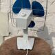 Vintage fan calor 1970 blue and white