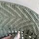 Mint Green Wicker Lounge Chair with Pastel Cotton Cushions — 1980s Coastal Revival