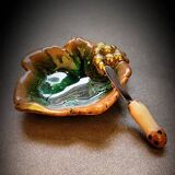 Vallauris vintage butter dish