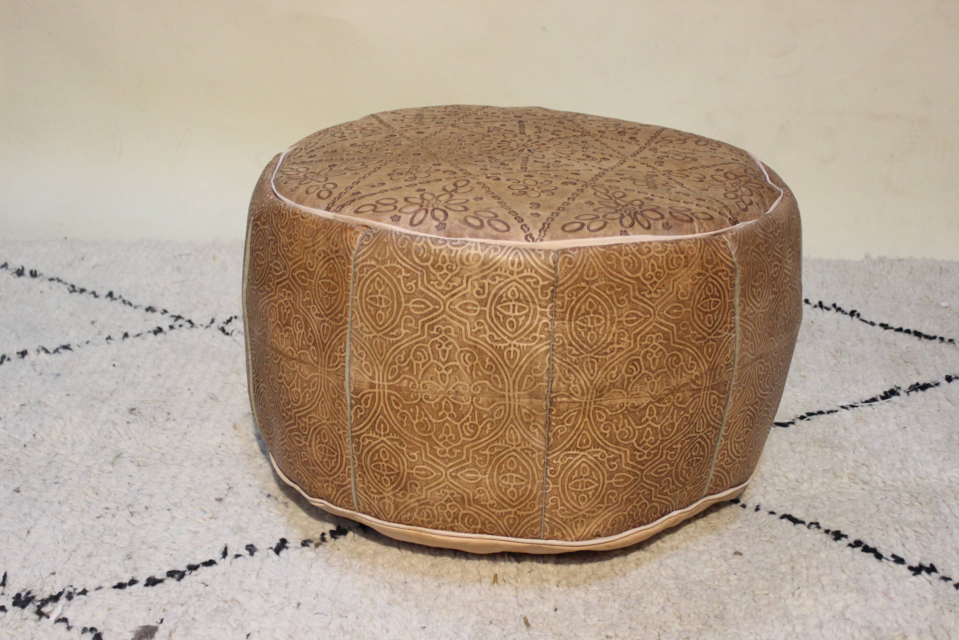 Moroccan pouf