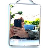 mirrors lot of 2 mirrors 24 x 18 cm 1940 1950