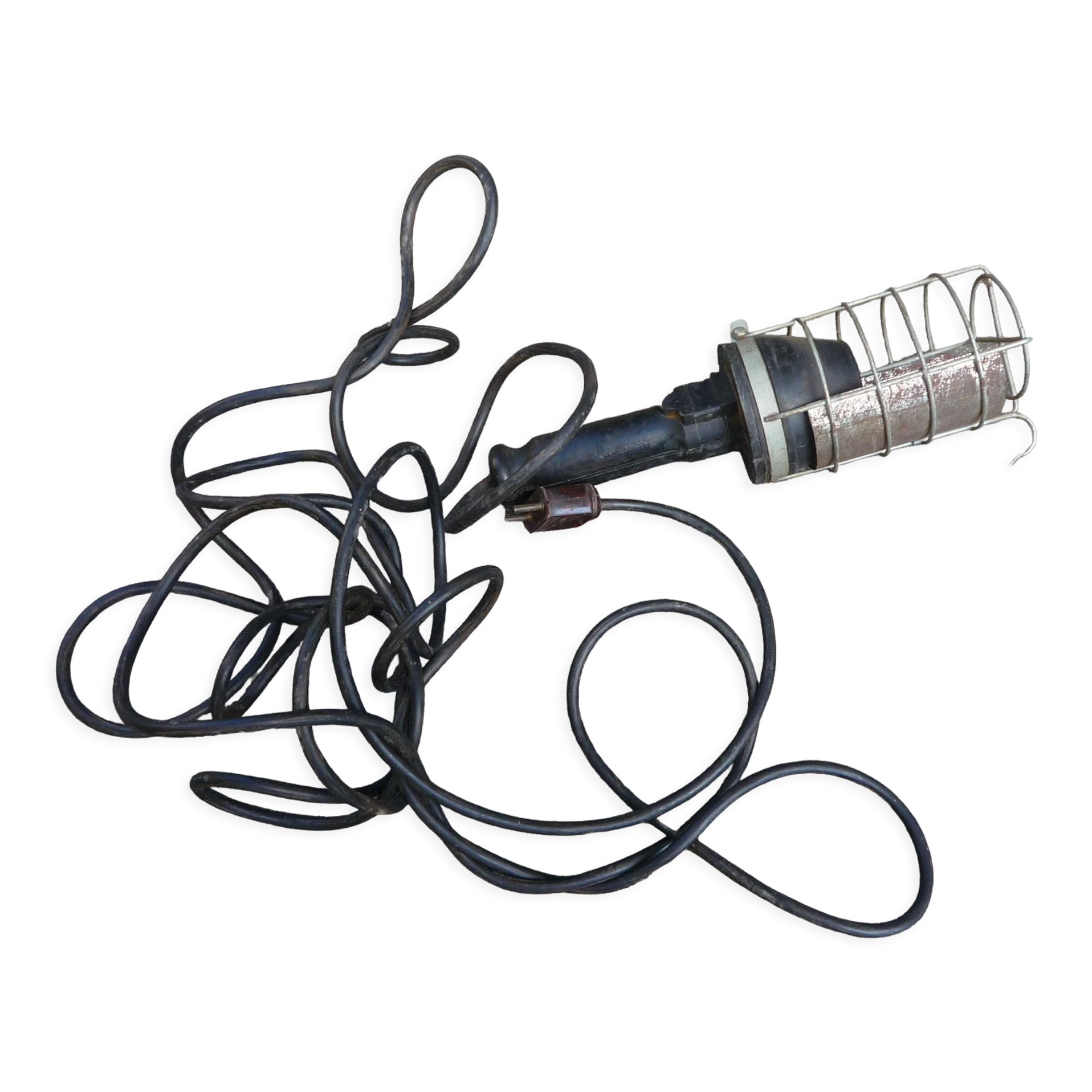 Industrial workshop walking lamp, vintage 1960s