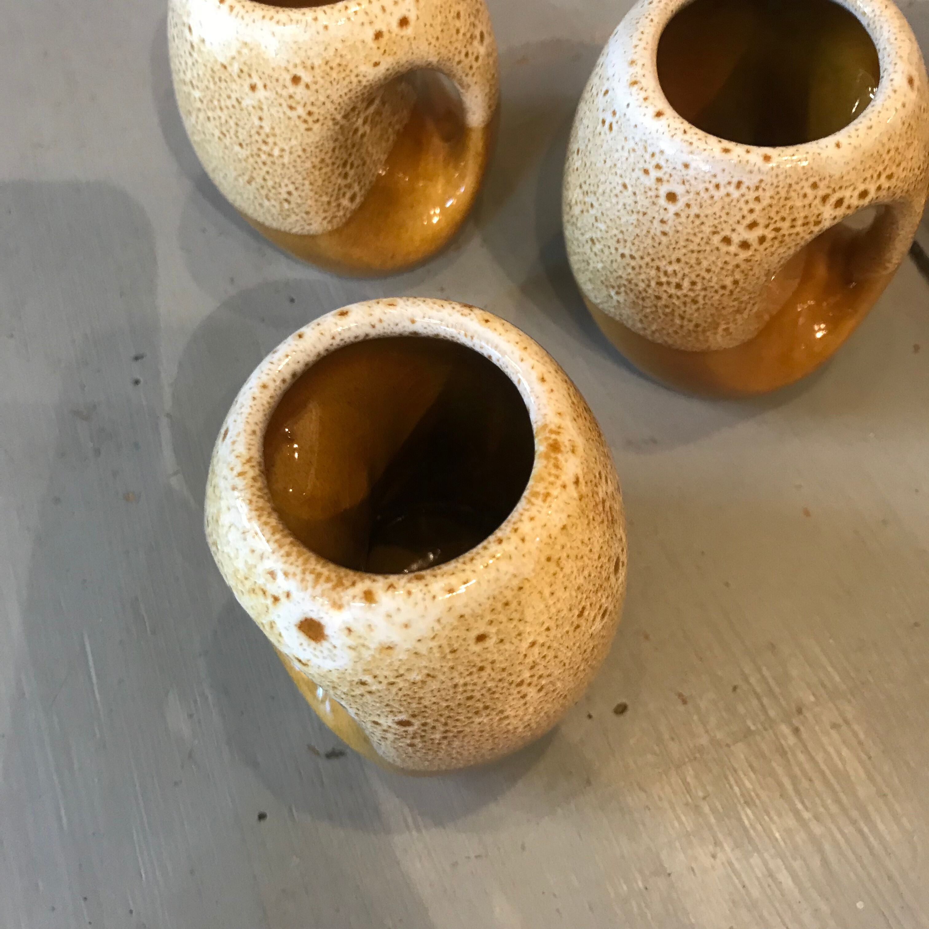 Ceramic coffee cups