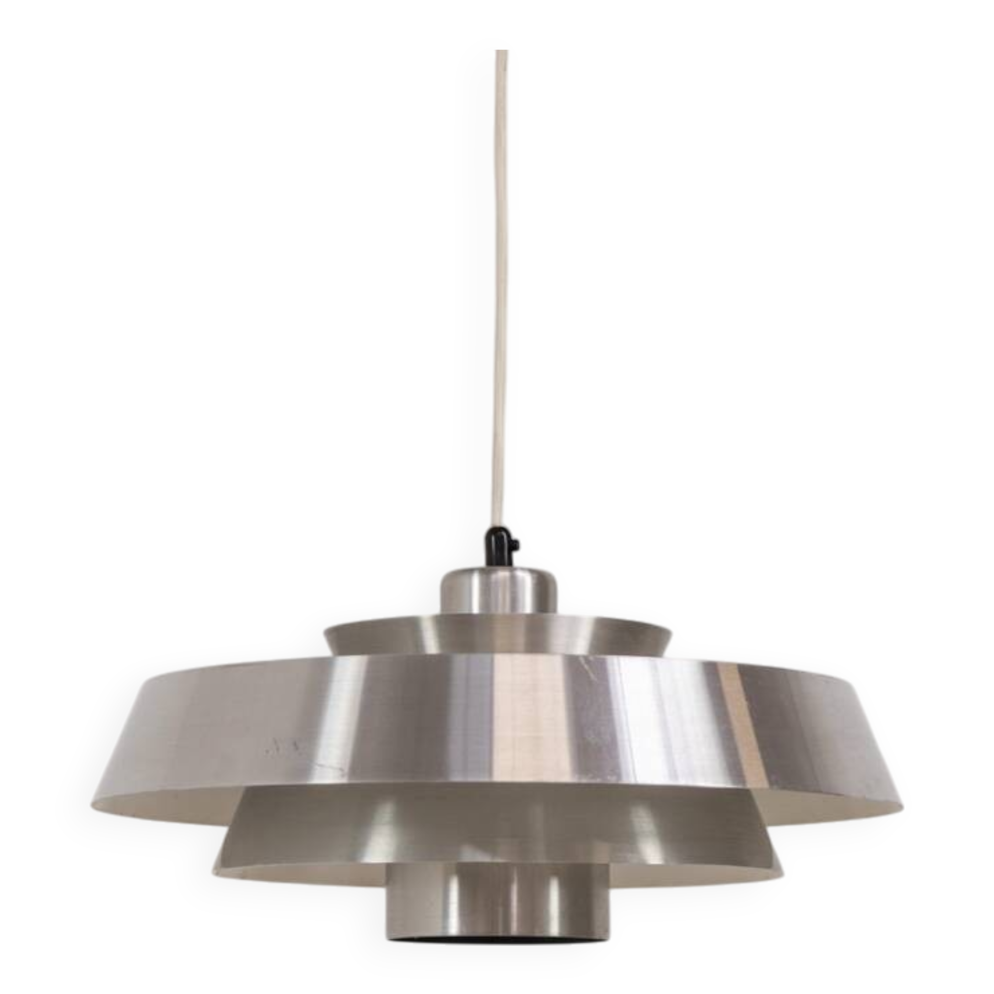 “Nova” pendant light by Jo Hammerborg for Fog & Mørup (Denmark, 1960s).