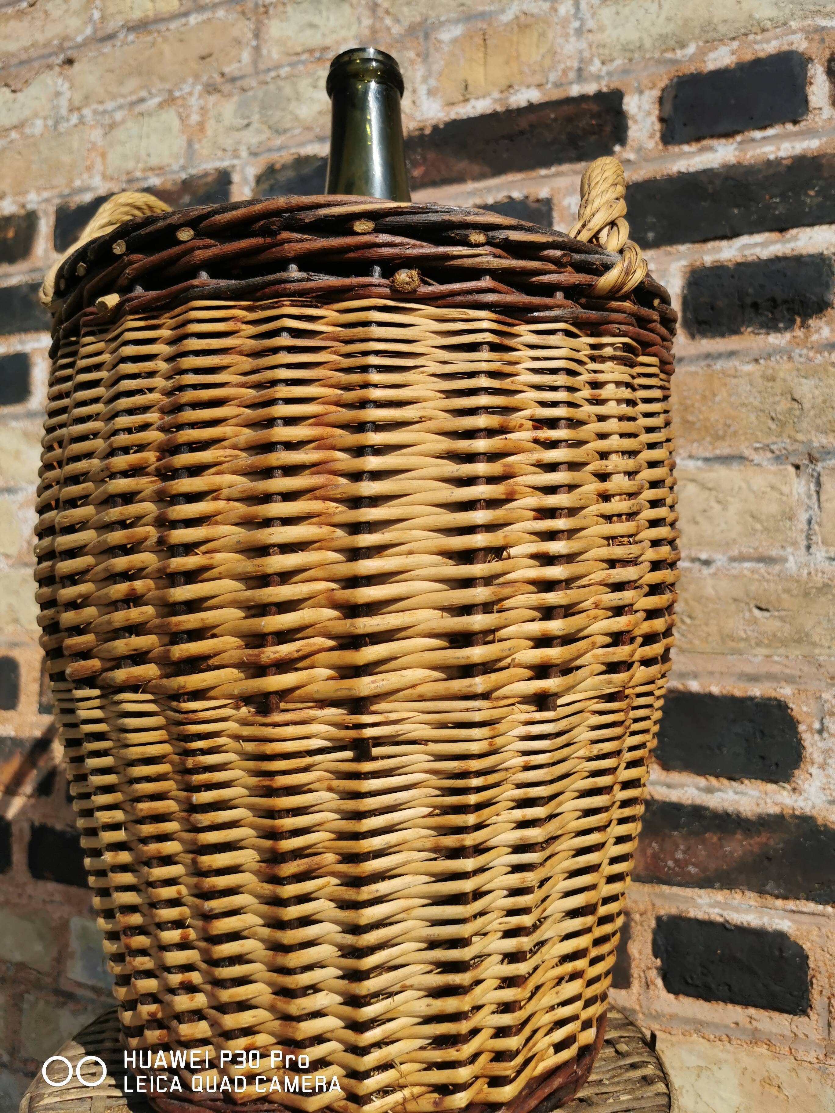 Demijohn set with wicker 20-25l