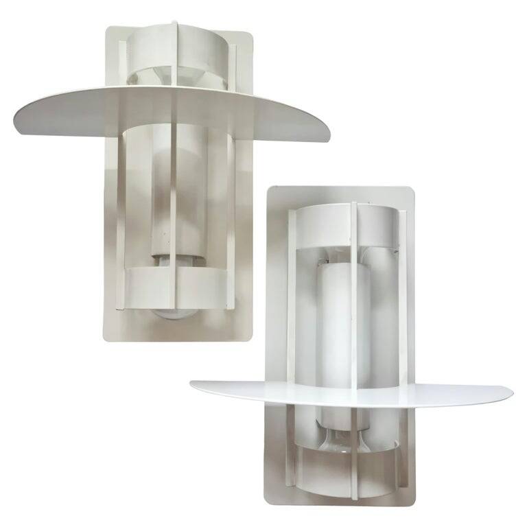 Set of Two Midcentury Louis Poulsen Saturn Sconces, Joachim Lepper, Denmark