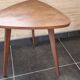 Vintage tripod coffee table