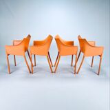 Set of 4 Dr. No chairs by Philippe Starck for Kartell, 1990s