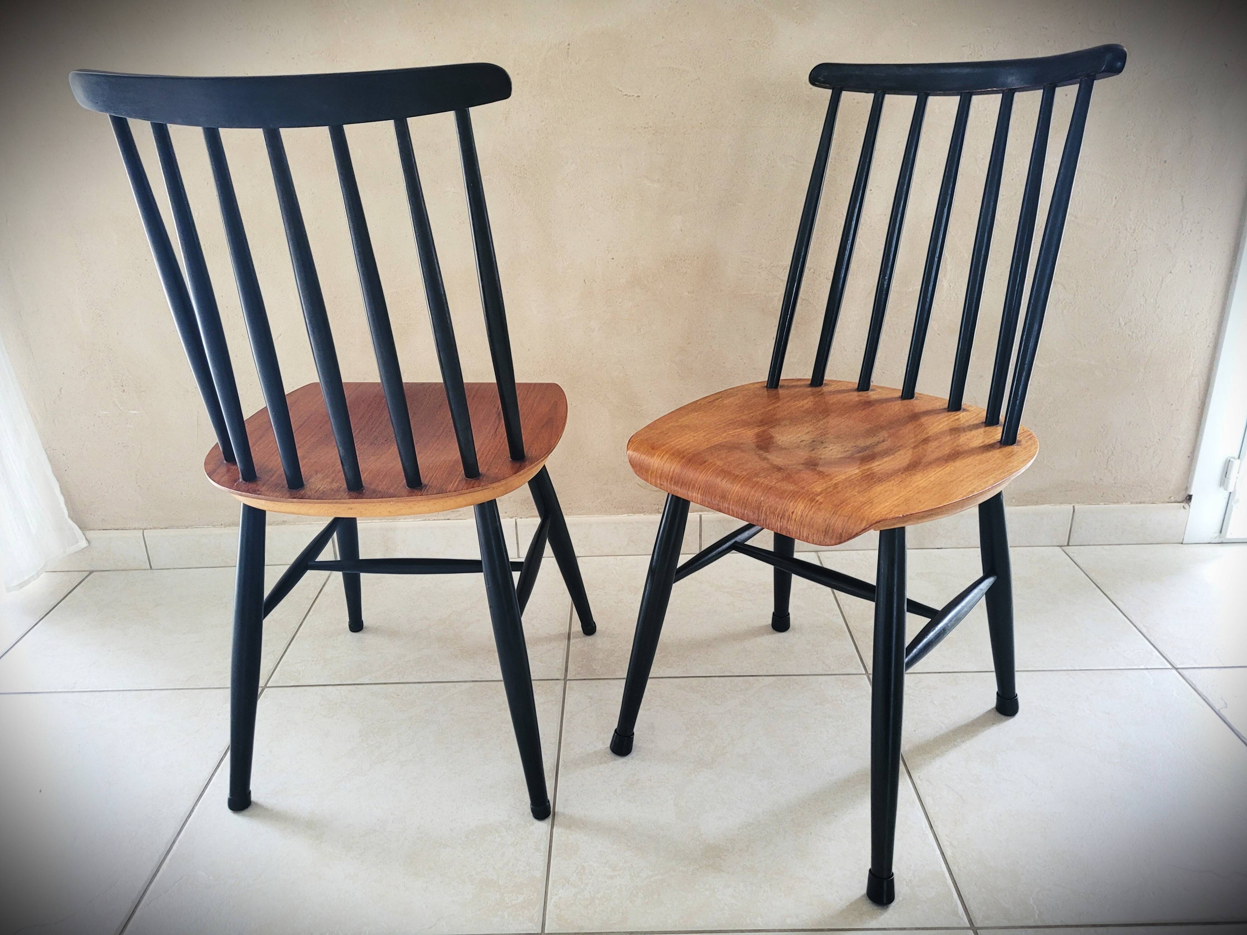 Set of 4 Scandinavian style Fanett chairs by Ilmari Tapiovaara