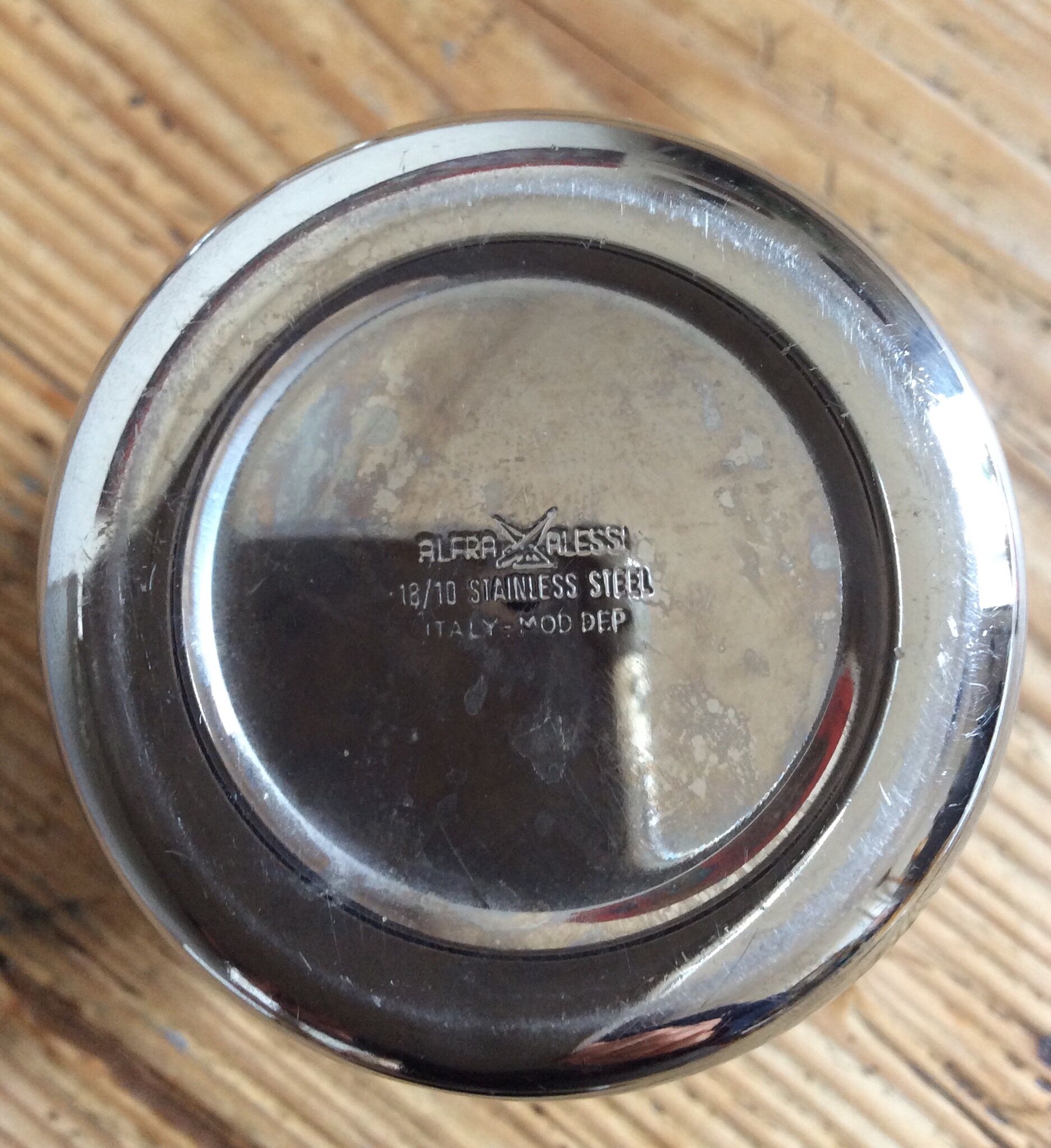 Shaker Alessi, stainless steel, 20cm