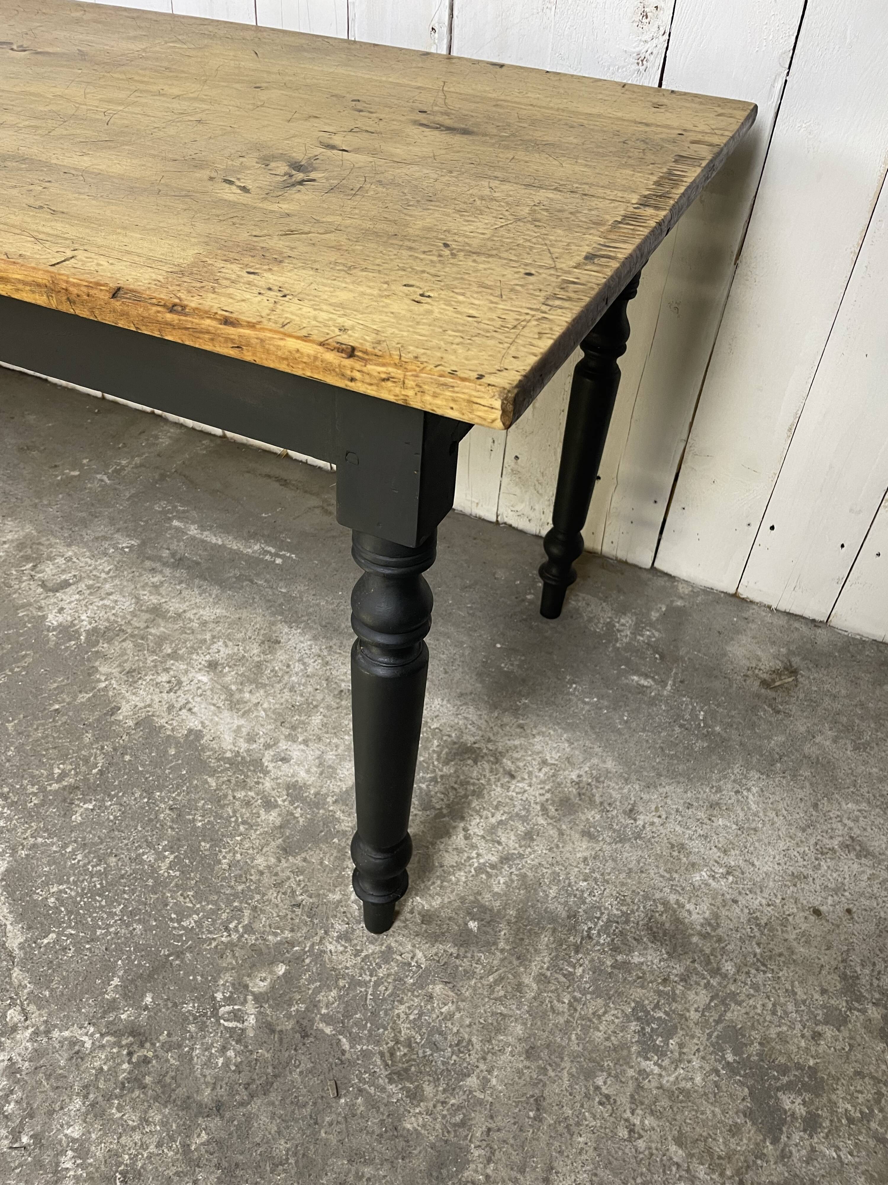 Old farmhouse table