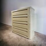 Olaf von bohr chest of drawers model 4964 by kartell - space age design, 70s