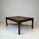 Mahogany Chinese cocktail table
