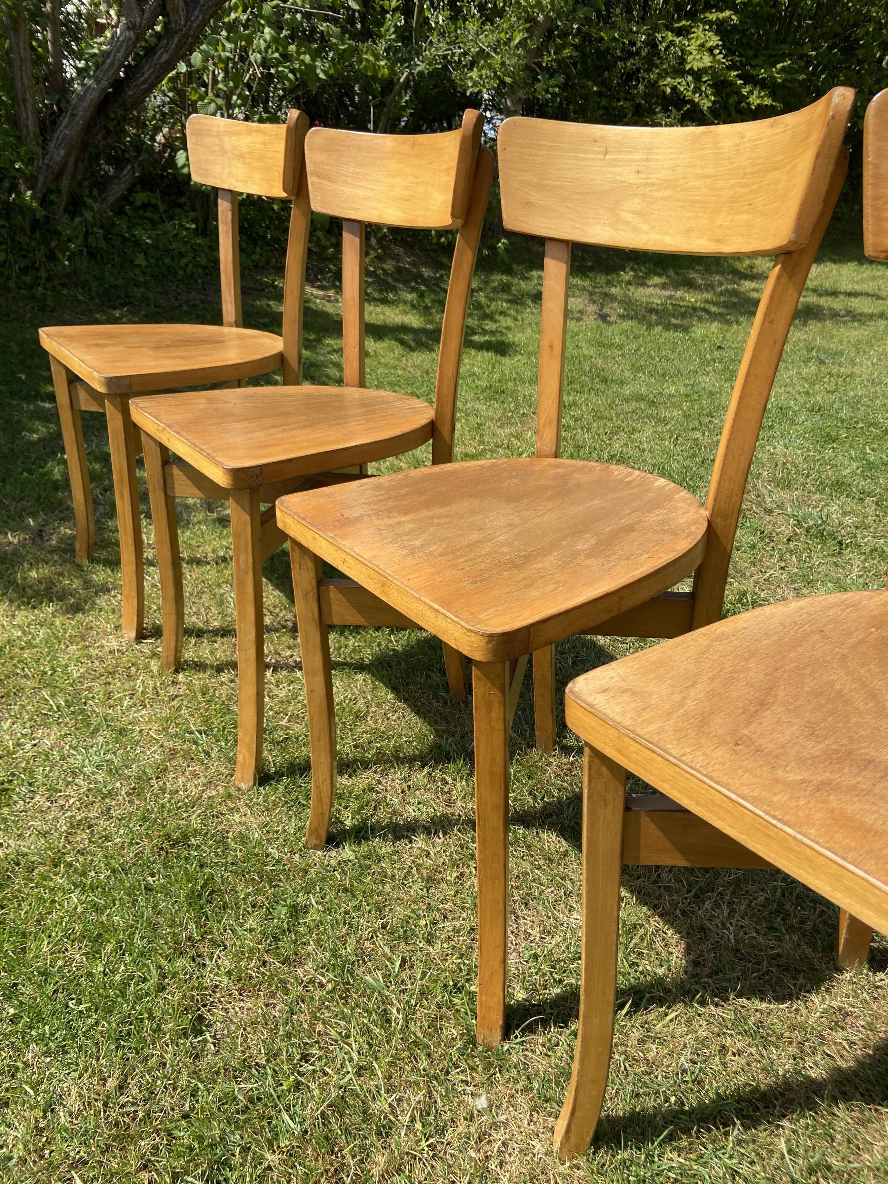 Lot de 30 chaises bistrot