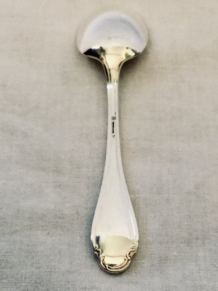 12 moka spoons Christofle alfenide pompadour