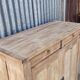 Parisian buffet raw wood