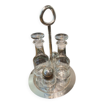 Christofle Vertigo condiments vinegar cruet