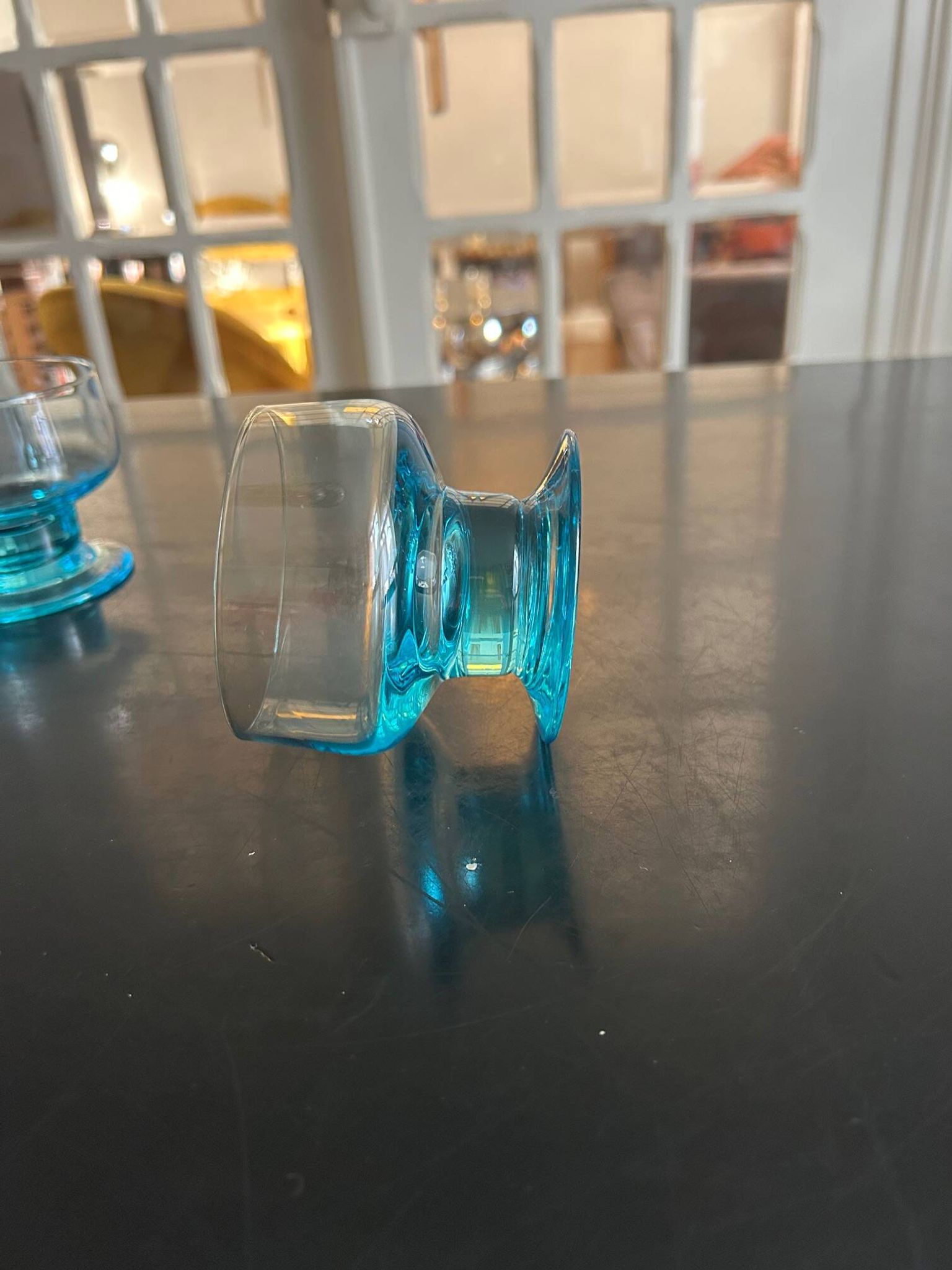 6 verres ancien des Cristalleries Lorraines