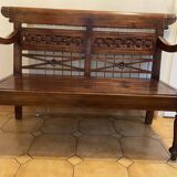 Indonesian wooden bench