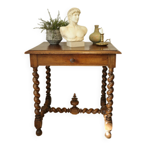 Table d'appoint, console - noyer