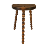 Stool, plant holder with beaded feet